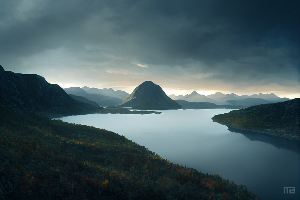 Nordic fjord