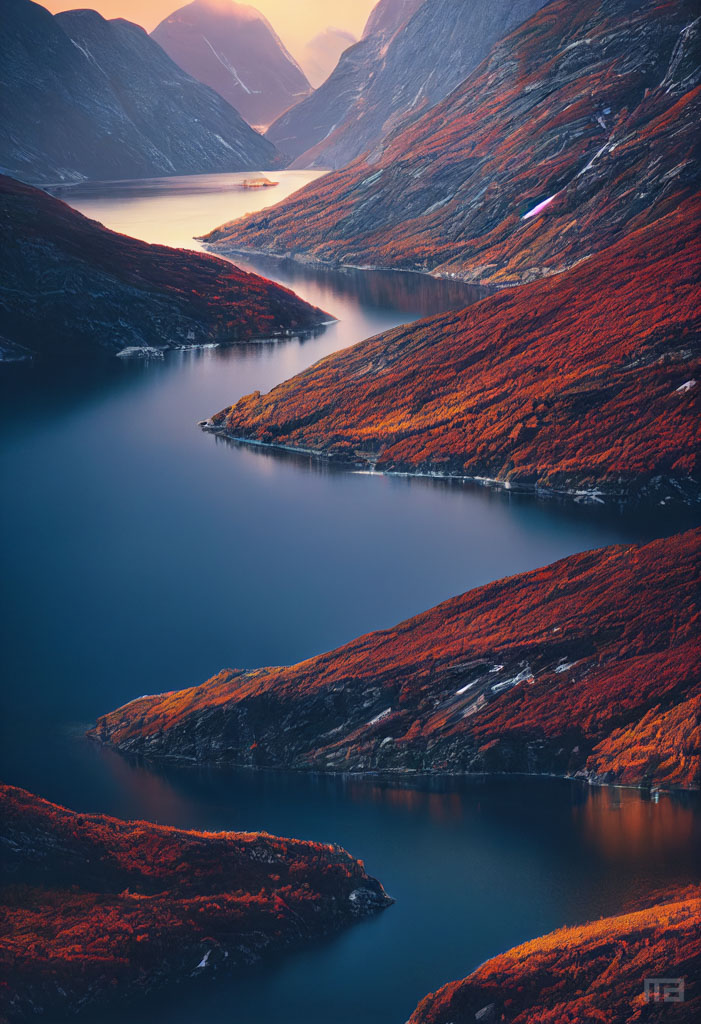 Nordic fjord